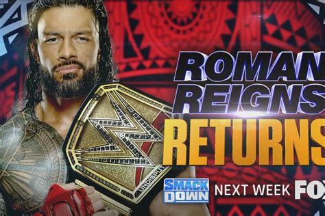 when will roman reigns return|More.